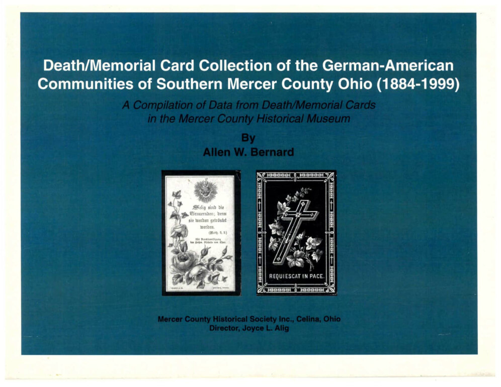 Death/Memorial Card Collection