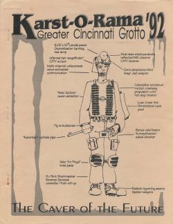 Karst-O-Rama 1992 Guide Book Cover