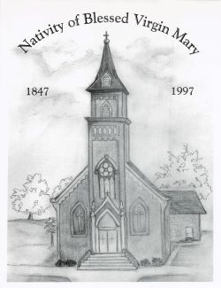 Nativity Of The Blessed Virgin Mary Church Sesquicentennial 1847-1997 Cover