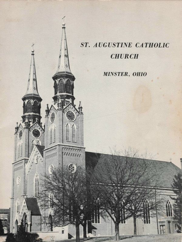 1972 Saint Augustine Church Minster Ohio Directory Cover