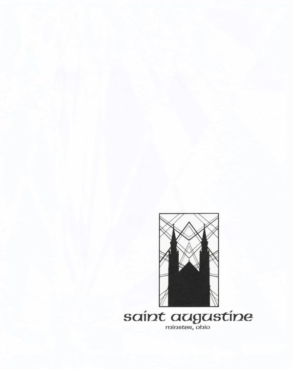 Saint Augustine Church Minster Ohio Windows Paintings Altar Descriptions Cover