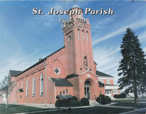 St Joseph Parish Egypt Ohio 1852-1996 Cover