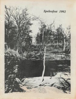 Speleofest 1992 Guide Book Cover
