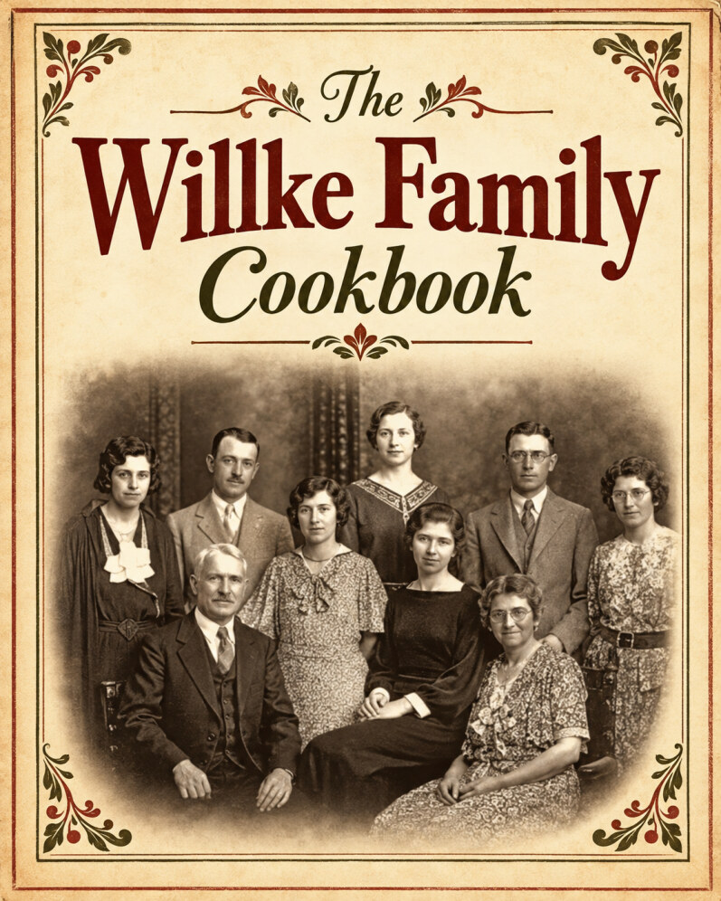 Willke Family Cookbook Cover