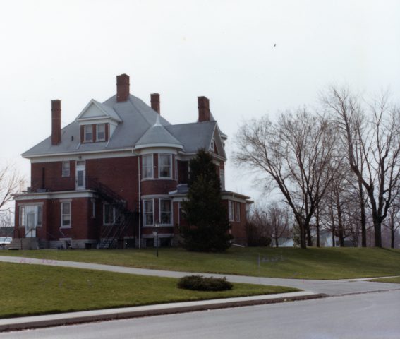 The Castle house at 518 West Jackson Street in St Marys, Ohio in 1982. This house was owned and occupied by my great-grandfather John W. Kleinhenz and family from 1926-1944.