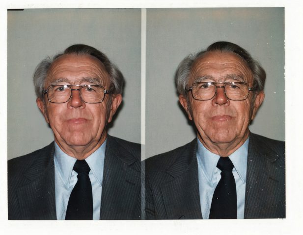 Edgar J. Willke passport photo. November 1981.