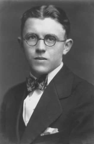 Edgar J. Willke. Circa 1931. Taken before he married Alfrida E. Kleinhenz in 1931.